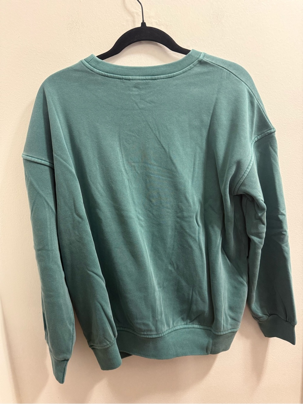BTW-4502Y Zenana Teal Fleece Pullover - Picture 2 of 2